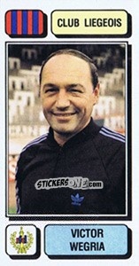 Figurina Victor Wegria - Football Belgium 1982-1983 n. 151 - Panini