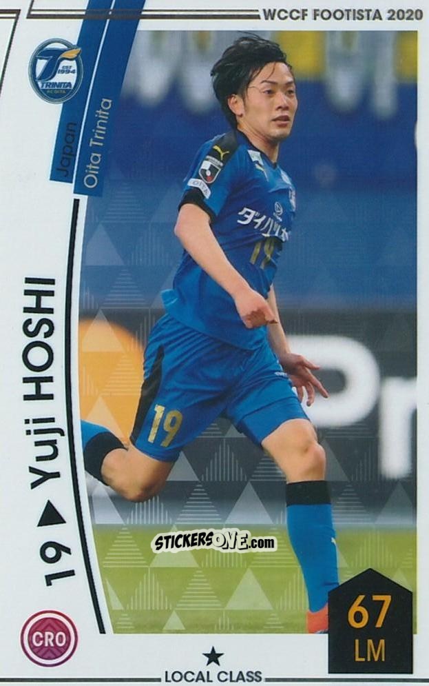 Sticker Yuji Hoshi - Wccf Footista 2020 Serie F20-3
 n. 46 - Panini