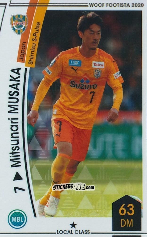 Cromo Mitsunari Musaka - Wccf Footista 2020 Serie F20-3
 n. 53 - Panini