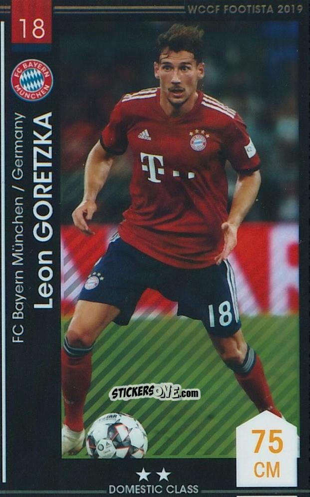 Cromo Leon Goretzka - Wccf Footista 2019
 n. 12 - Panini
