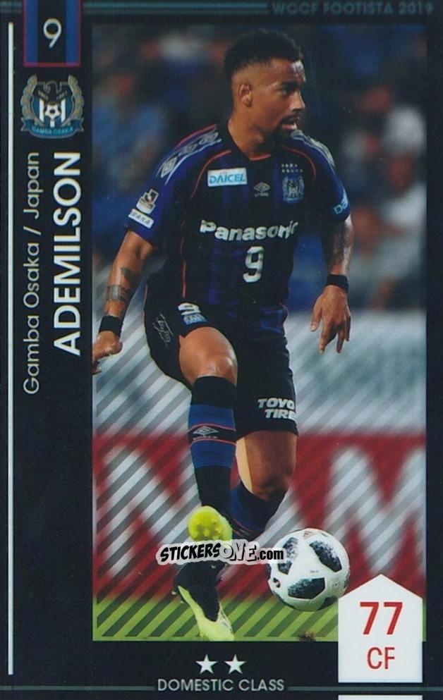 Cromo Ademilson - Wccf Footista 2019
 n. 38 - Panini