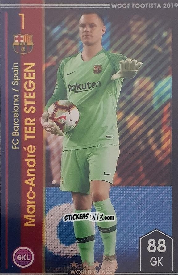 Figurina Marc-Andre ter Stegen - Wccf Footista 2019 F19-2
 n. 23 - Panini