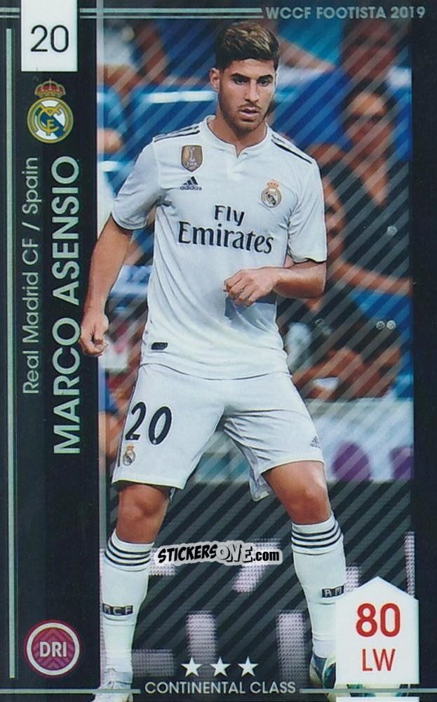 Figurina Marco Asensio - Wccf Footista 2019 F19-2
 n. 27 - Panini
