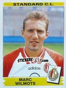 Figurina Marc Wilmots - Football Belgium 1995-1996 n. 308 - Panini
