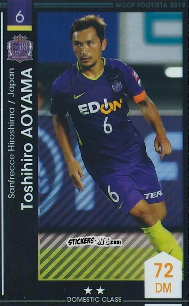 Figurina Toshihiro Aoyama - Wccf Footista 2019 F19-3
 n. 60 - Panini