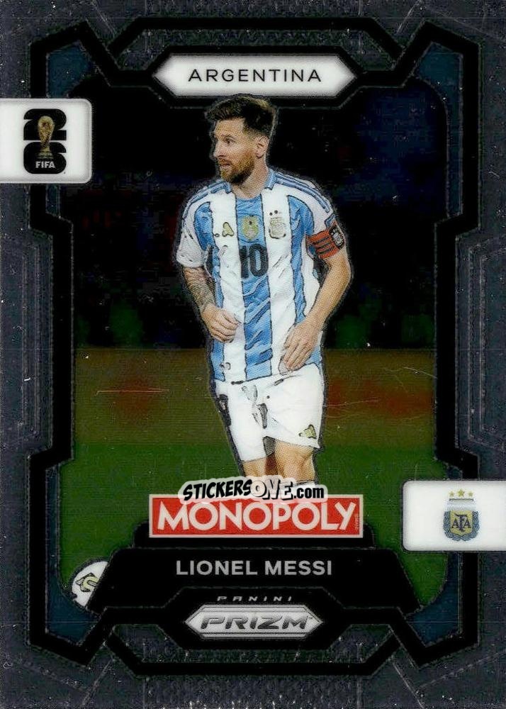 Cromo Lionel Messi - Monopoly Prizm Fifa World Cup 26 n. 1 - Panini