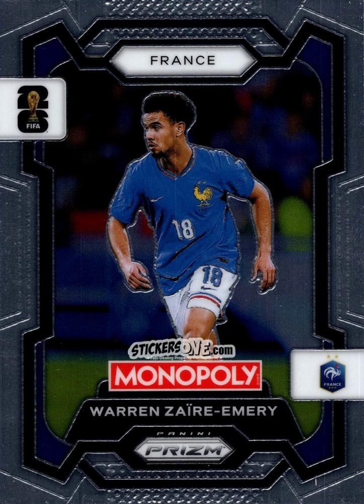 Sticker Warren Zaïre-Emery - Monopoly Prizm Fifa World Cup 26 n. 11 - Panini