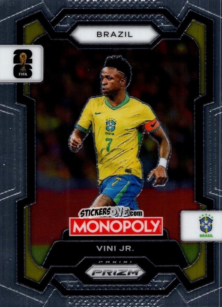 Figurina Vini Jr. - Monopoly Prizm Fifa World Cup 26 n. 14 - Panini