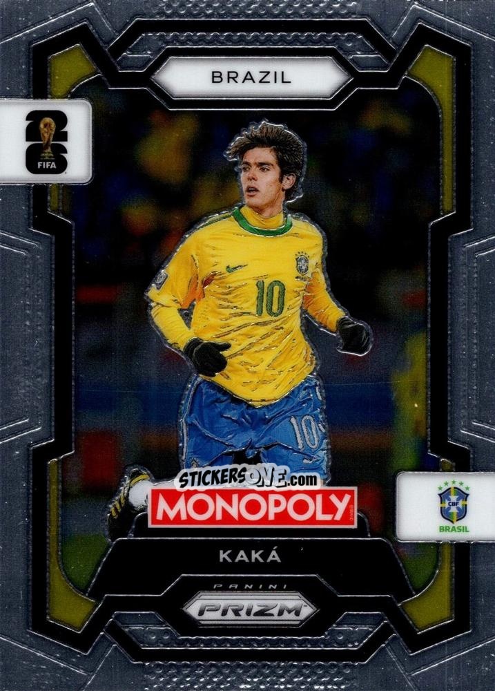 Cromo Kaka - Monopoly Prizm Fifa World Cup 26 n. 19 - Panini