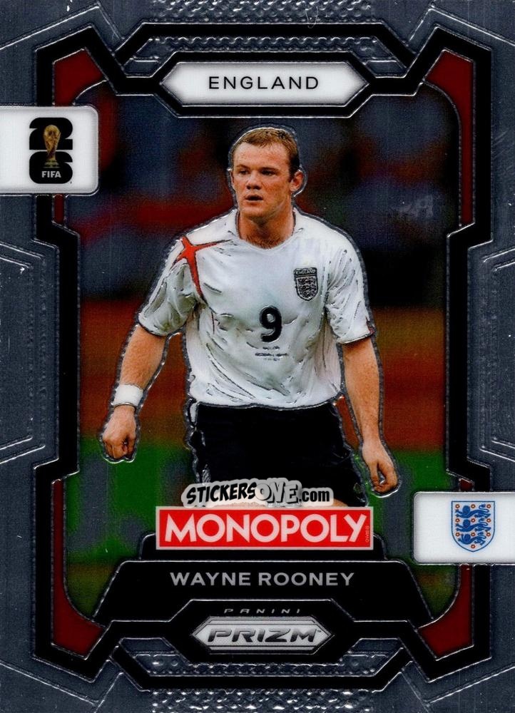 Figurina Wayne Rooney - Monopoly Prizm Fifa World Cup 26 n. 27 - Panini