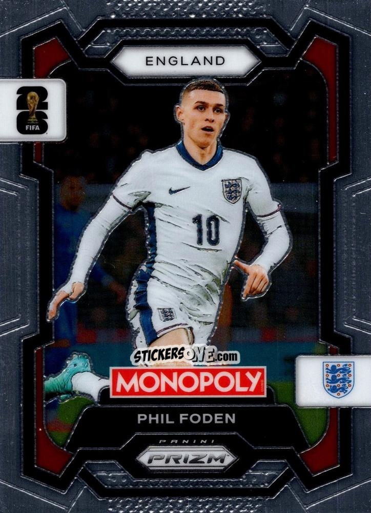 Cromo Phil Foden - Monopoly Prizm Fifa World Cup 26 n. 29 - Panini