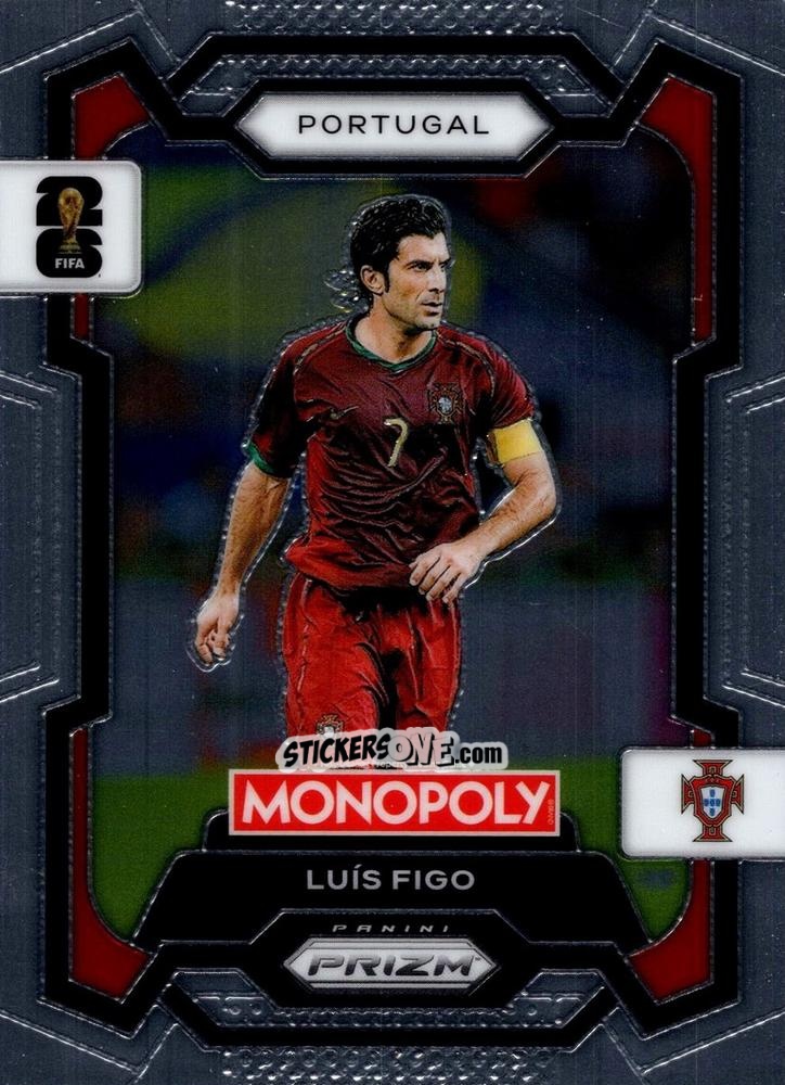Cromo Luis Figo - Monopoly Prizm Fifa World Cup 26 n. 31 - Panini