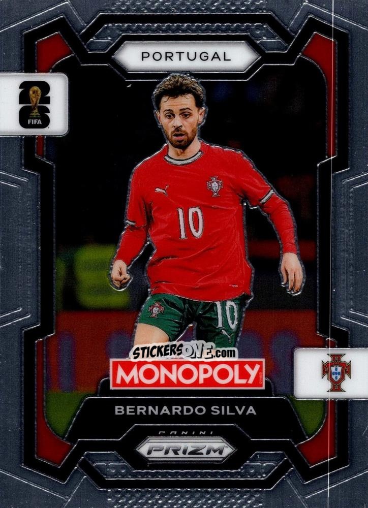 Cromo Bernardo Silva - Monopoly Prizm Fifa World Cup 26 n. 33 - Panini
