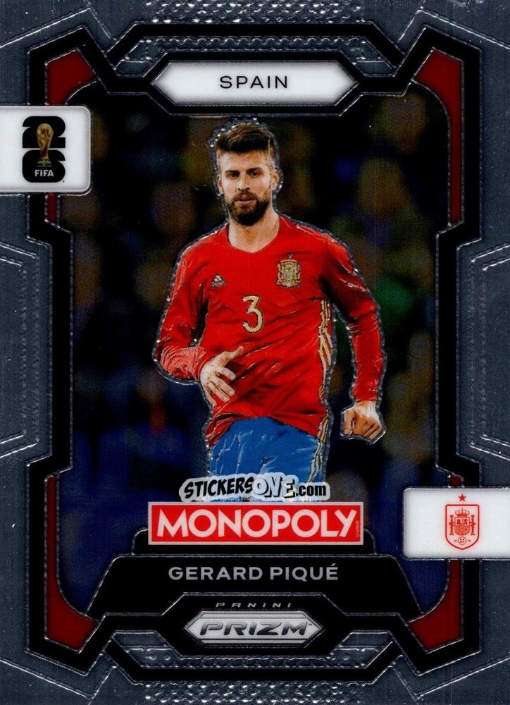 Sticker Gerard Piqué - Monopoly Prizm Fifa World Cup 26 n. 46 - Panini