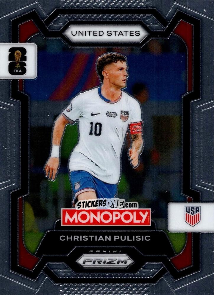 Cromo Christian Pulisic - Monopoly Prizm Fifa World Cup 26 n. 47 - Panini