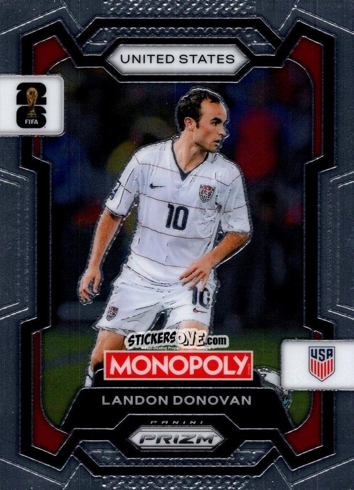 Cromo Landon Donovan - Monopoly Prizm Fifa World Cup 26 n. 48 - Panini