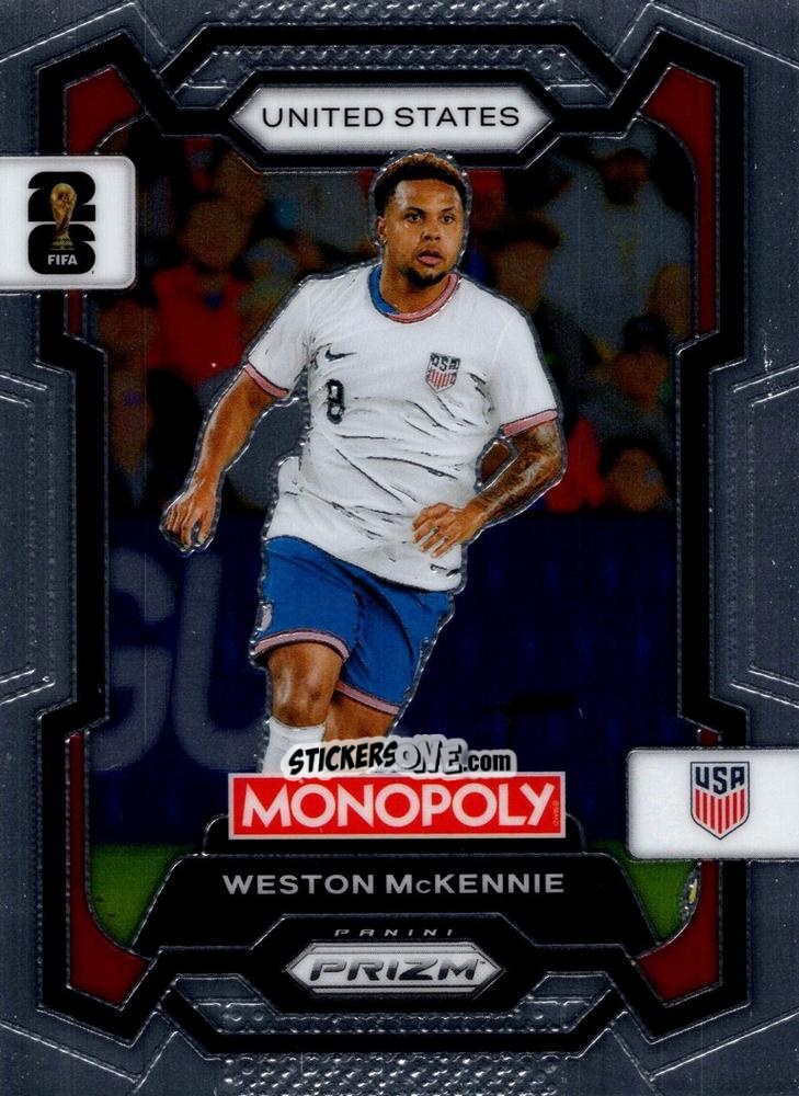 Cromo Weston McKennie - Monopoly Prizm Fifa World Cup 26 n. 50 - Panini