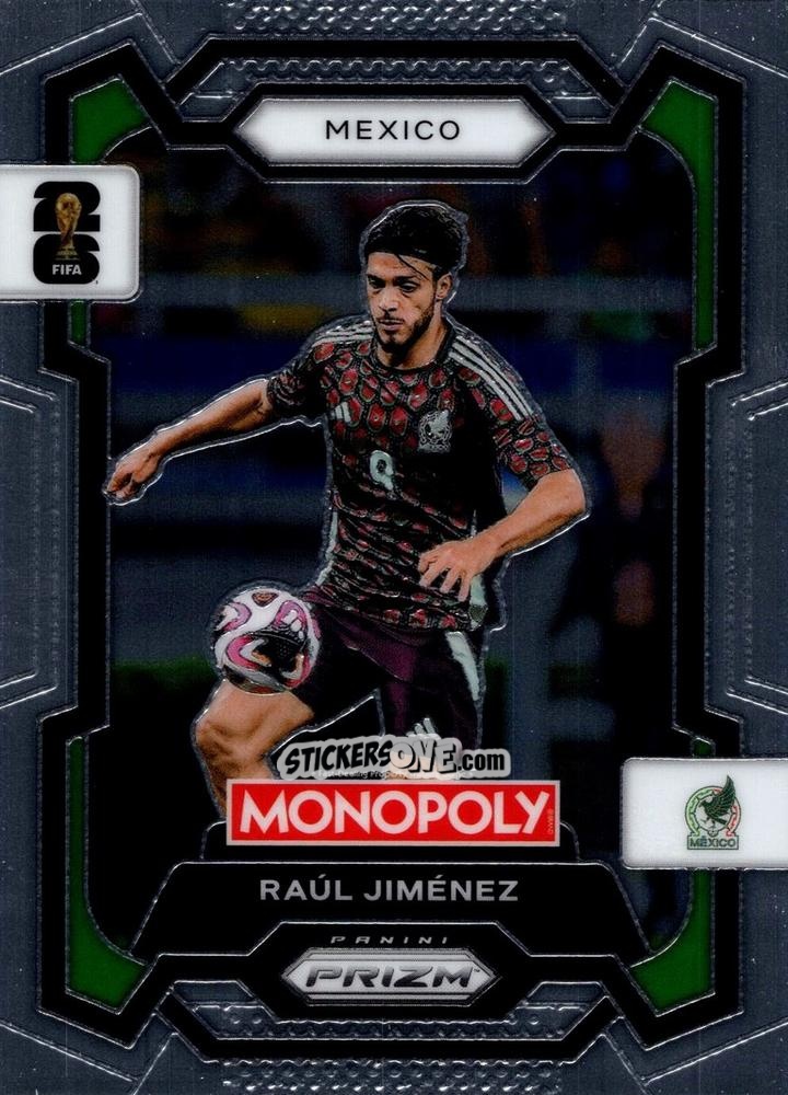 Figurina Raúl Jiménez - Monopoly Prizm Fifa World Cup 26 n. 58 - Panini