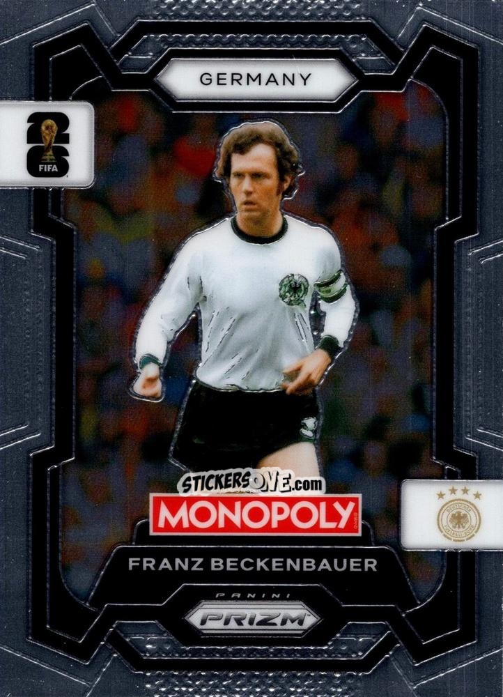 Cromo Franz Beckenbauer - Monopoly Prizm Fifa World Cup 26 n. 60 - Panini
