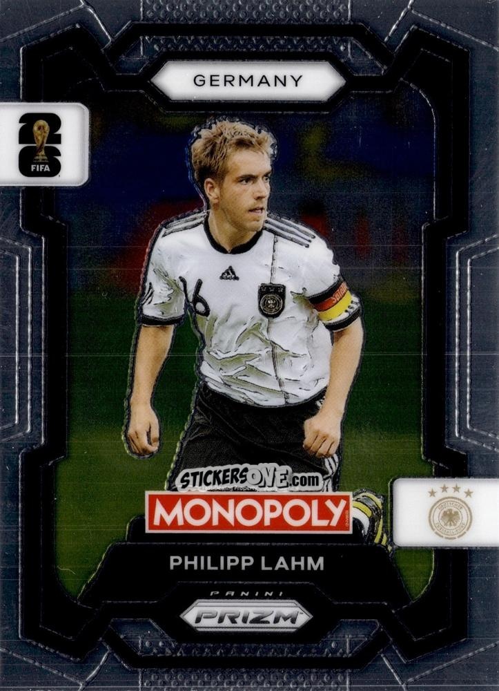 Sticker Philipp Lahm - Monopoly Prizm Fifa World Cup 26 n. 61 - Panini