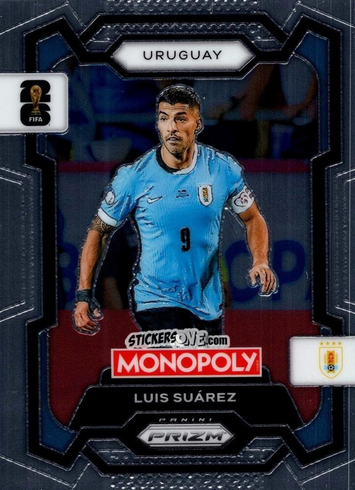 Sticker Luis Suarez - Monopoly Prizm Fifa World Cup 26 n. 67 - Panini