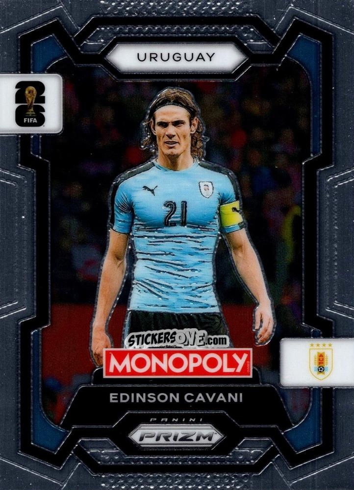 Cromo Edinson Cavani - Monopoly Prizm Fifa World Cup 26 n. 70 - Panini