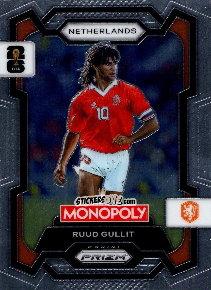 Cromo Ruud Gullit - Monopoly Prizm Fifa World Cup 26 n. 75 - Panini