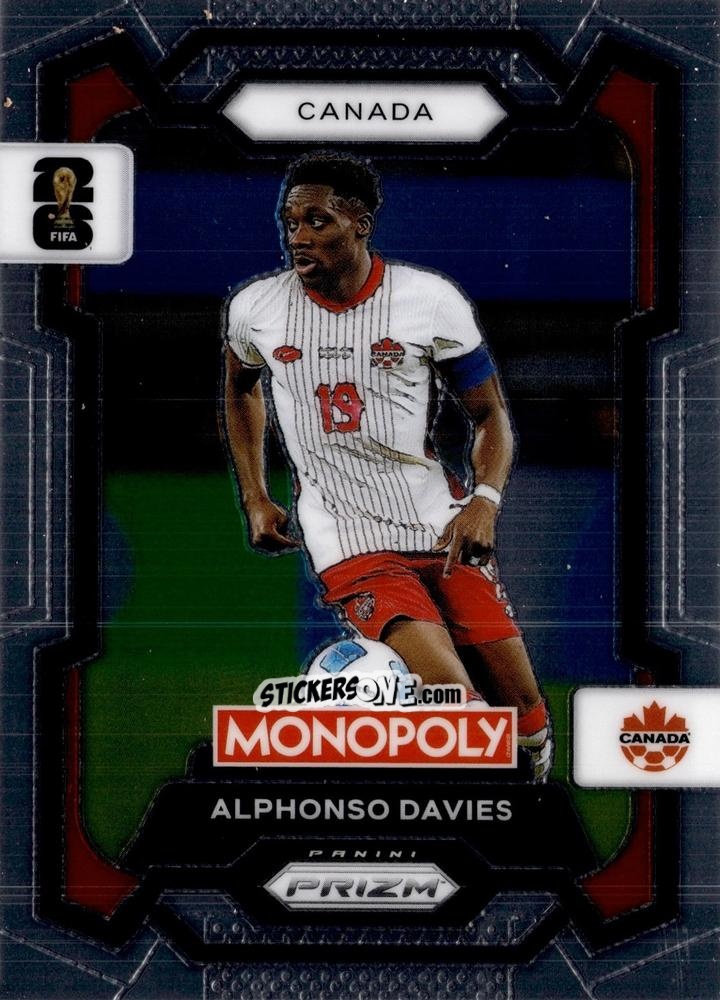 Cromo Alphonso Davies - Monopoly Prizm Fifa World Cup 26 n. 78 - Panini