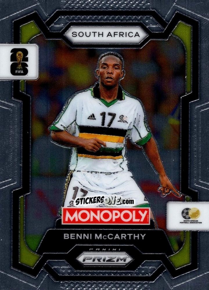 Sticker Benni McCarthy - Monopoly Prizm Fifa World Cup 26 n. 80 - Panini