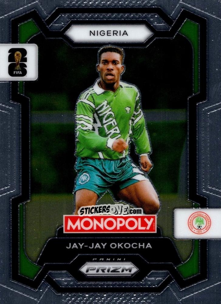Figurina Jay-Jay Okocha - Monopoly Prizm Fifa World Cup 26 n. 82 - Panini