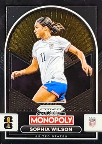 Sticker Sophia Wilson - Monopoly Prizm Fifa World Cup 26 n. 95 - Panini