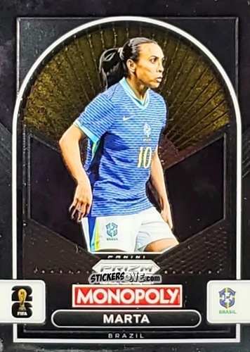Cromo Marta - Monopoly Prizm Fifa World Cup 26 n. 96 - Panini