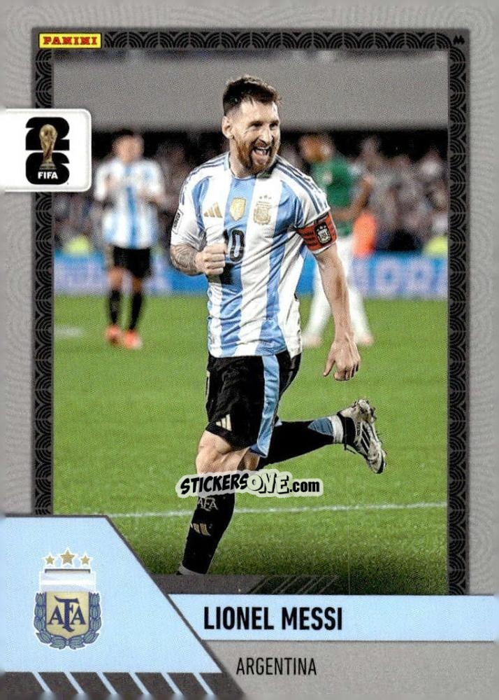 Cromo Lionel Messi - Monopoly Prizm Fifa World Cup 26 n. S1 - Panini