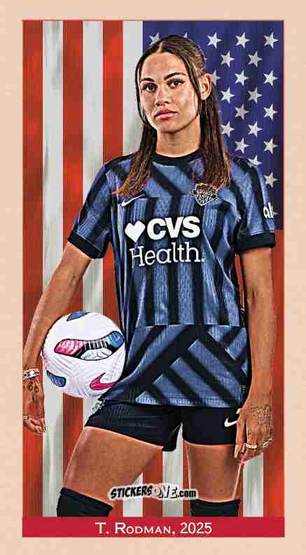 Sticker Trinity Rodman - Parkside Club and Country 2025
 n. AF10 - Parkside