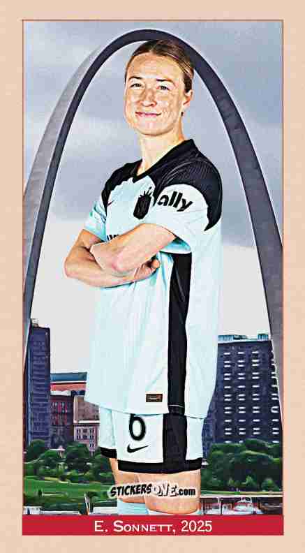 Sticker Emily Sonnett - Parkside Club and Country 2025
 n. AGA3 - Parkside
