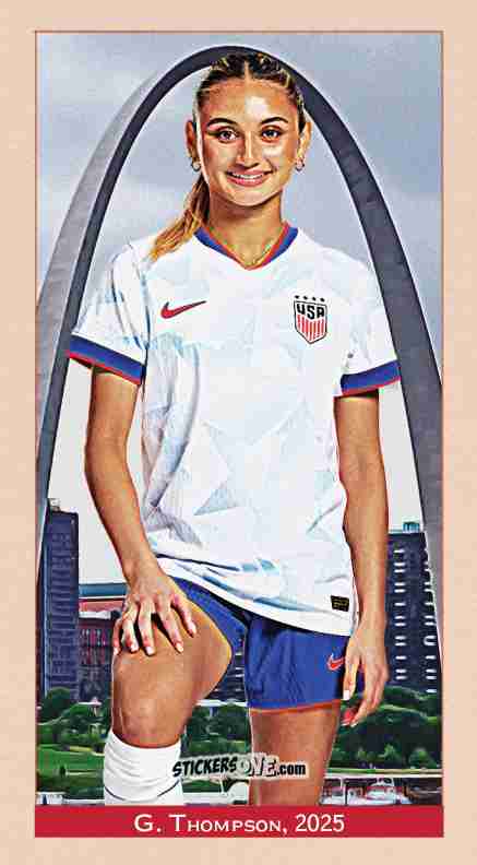 Sticker Gisele Thompson - Parkside Club and Country 2025
 n. AGA5 - Parkside