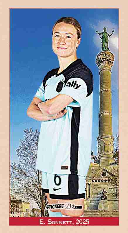 Sticker Emily Sonnett - Parkside Club and Country 2025
 n. ASSM3 - Parkside