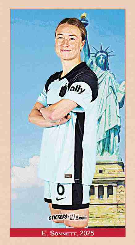 Sticker Emily Sonnett - Parkside Club and Country 2025
 n. ASL3 - Parkside