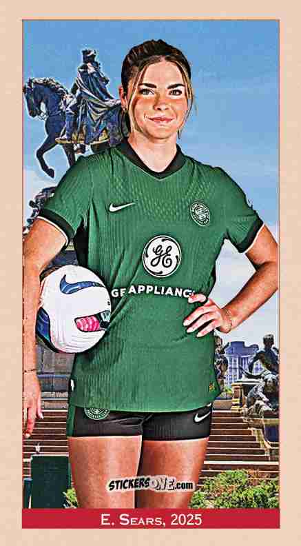 Sticker Emma Sears - Parkside Club and Country 2025
 n. AWM4 - Parkside