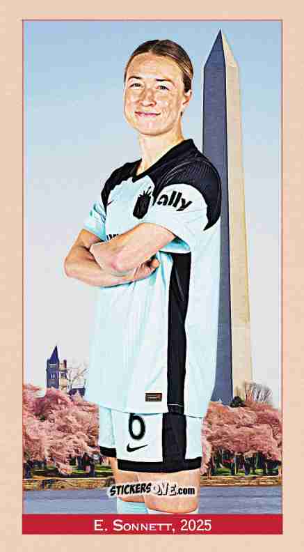Sticker Emily Sonnett - Parkside Club and Country 2025
 n. AMW3 - Parkside