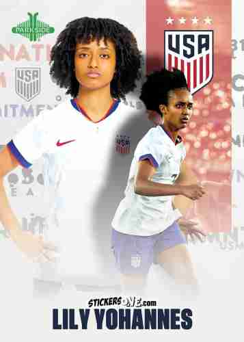 Sticker Lily Yohannes - Parkside Club and Country 2025
 n. 6 - Parkside