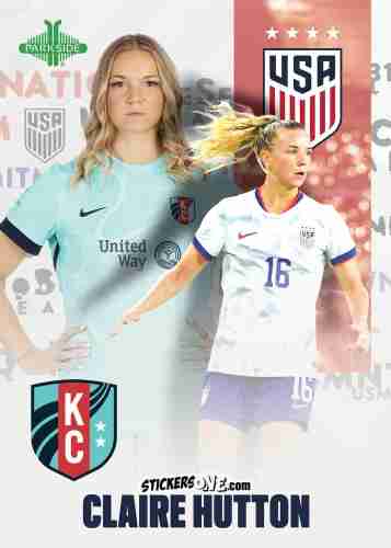 Sticker Claire Hutton - Parkside Club and Country 2025
 n. 9 - Parkside
