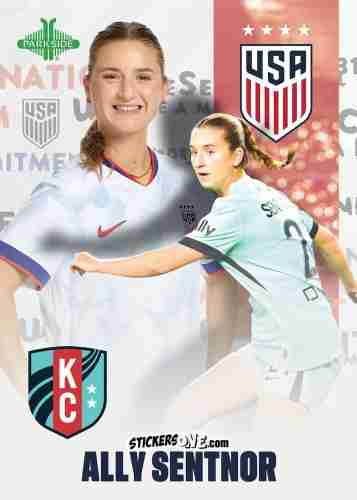 Sticker Ally Sentnor - Parkside Club and Country 2025
 n. 11 - Parkside