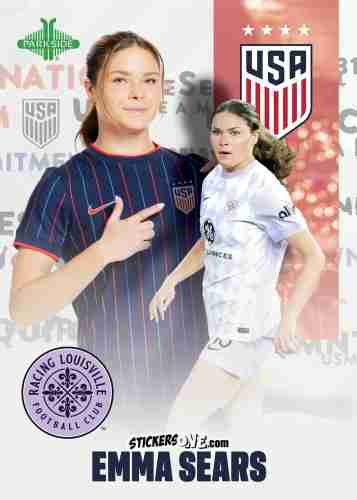 Sticker Emma Sears - Parkside Club and Country 2025
 n. 14 - Parkside