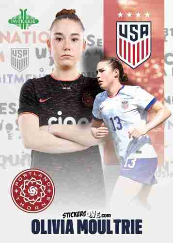 Sticker Olivia Moultrie - Parkside Club and Country 2025
 n. 23 - Parkside