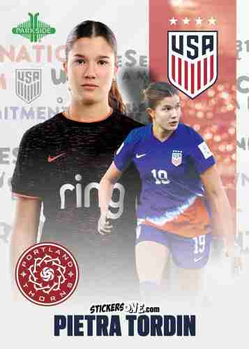 Sticker Pietra Tordin - Parkside Club and Country 2025
 n. 26 - Parkside