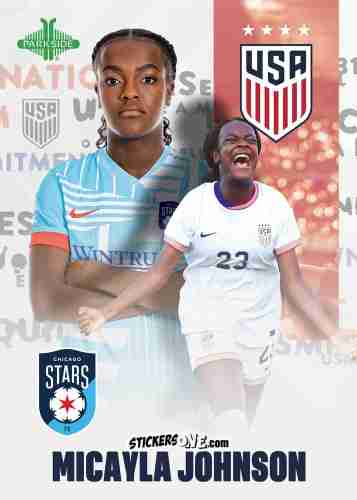 Sticker Micayla Johnson - Parkside Club and Country 2025
 n. 27 - Parkside