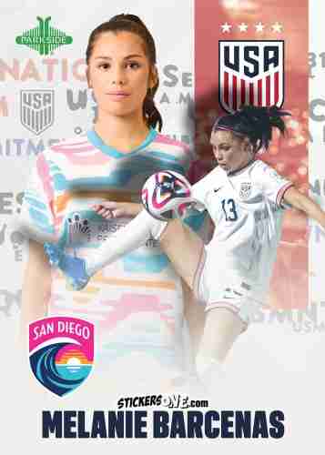 Sticker Melanie Barcenas - Parkside Club and Country 2025
 n. 30 - Parkside
