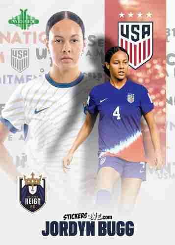 Sticker Jordyn Bugg - Parkside Club and Country 2025
 n. 31 - Parkside