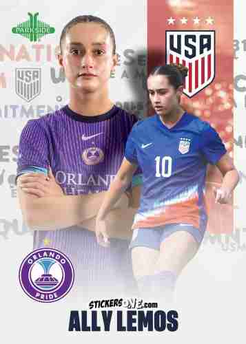 Sticker Ally Lemos - Parkside Club and Country 2025
 n. 34 - Parkside